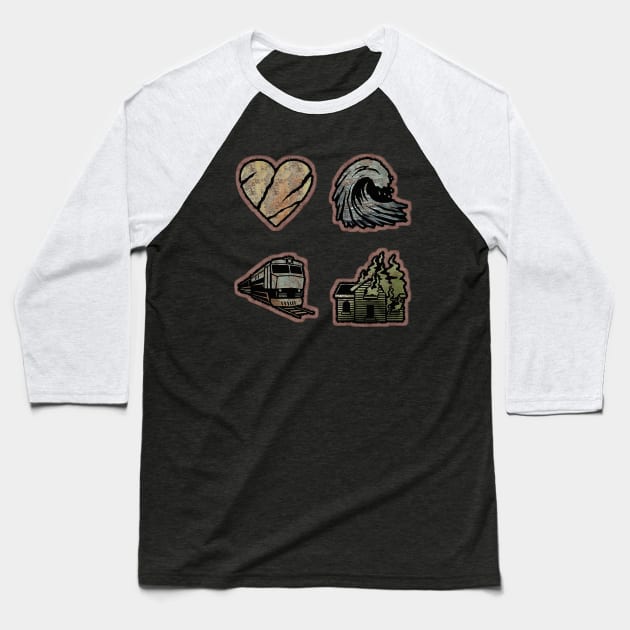 Ten Years Baseball T-Shirt by ClorindaDeRose